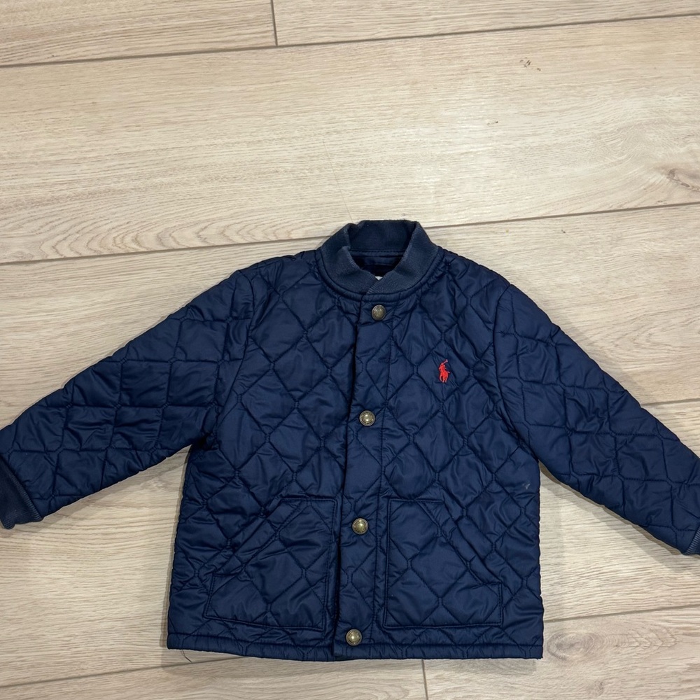Polo Ralph Lauren Quilted Jacket Navy Baby 24 Months